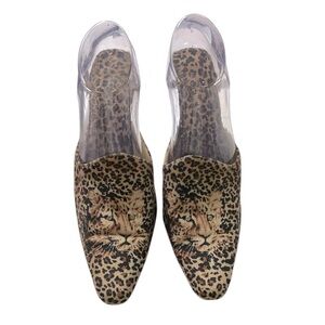 Pierre Dumas Leopard Print Shoes